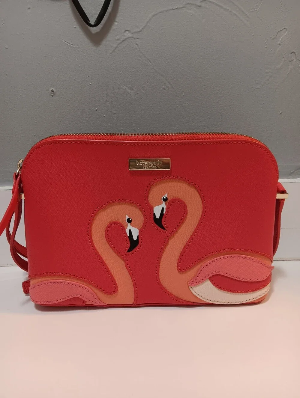 Kate Spade Flamingo Crossbody Purse NWOT